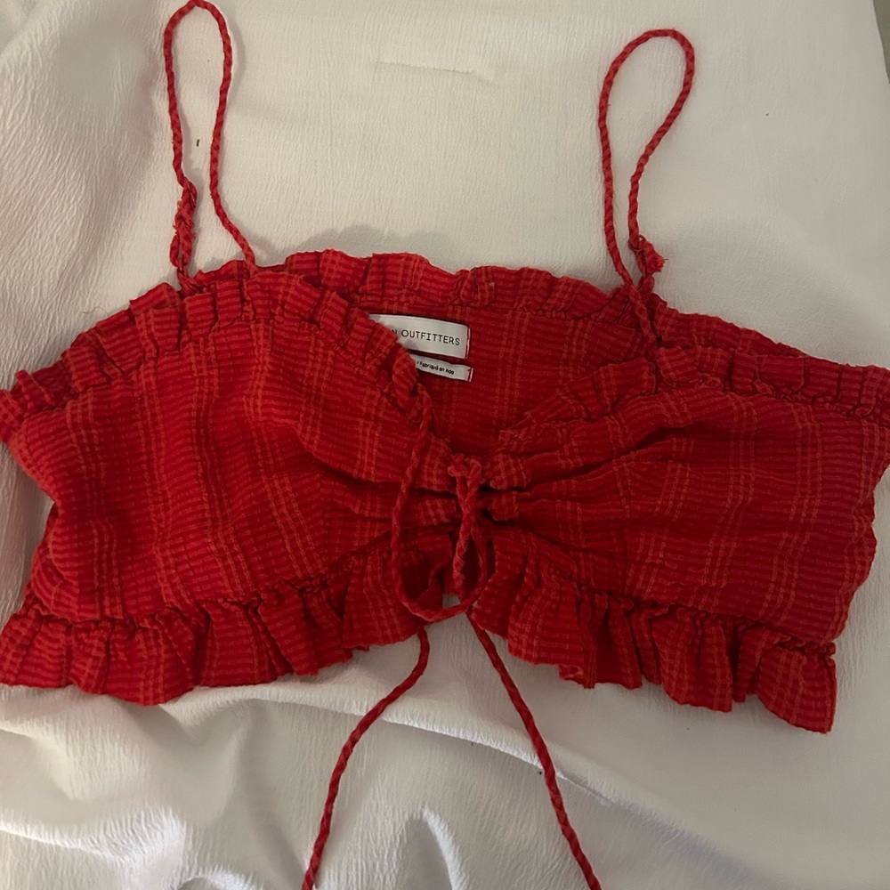 Urban tank top red